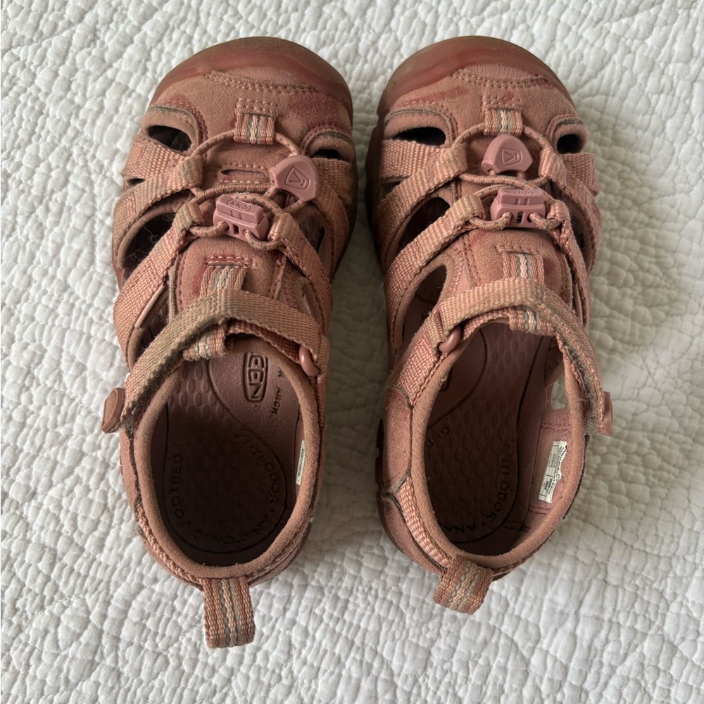Keen Pink Sandals for Outdoor Adventures for girls size 11